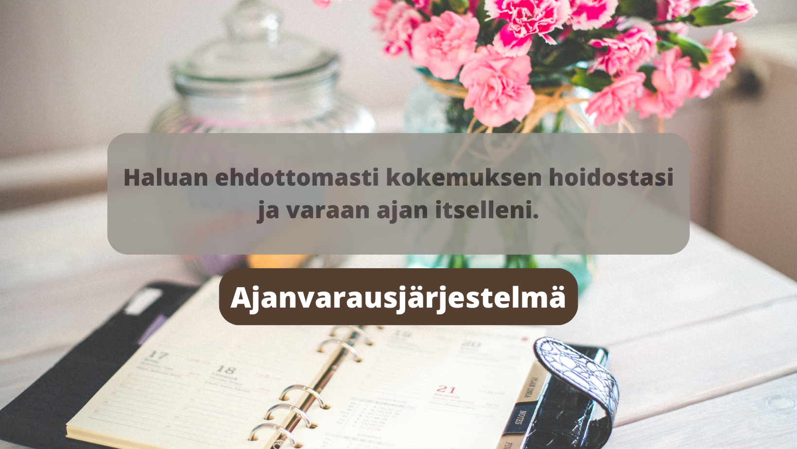 Klikkaa itsesi varaamaan aikaa hoitoihini